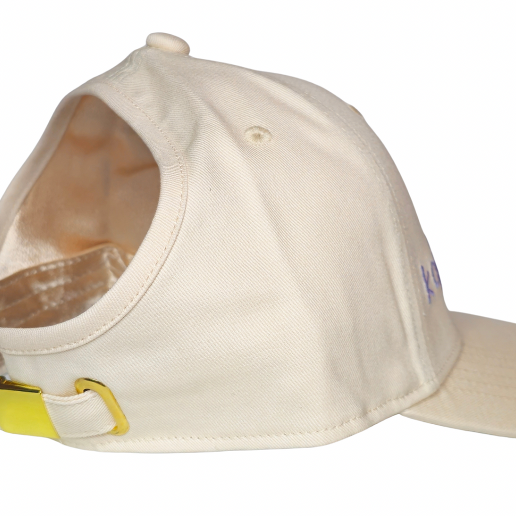 KAPKAF Curly cap coton BEIGE