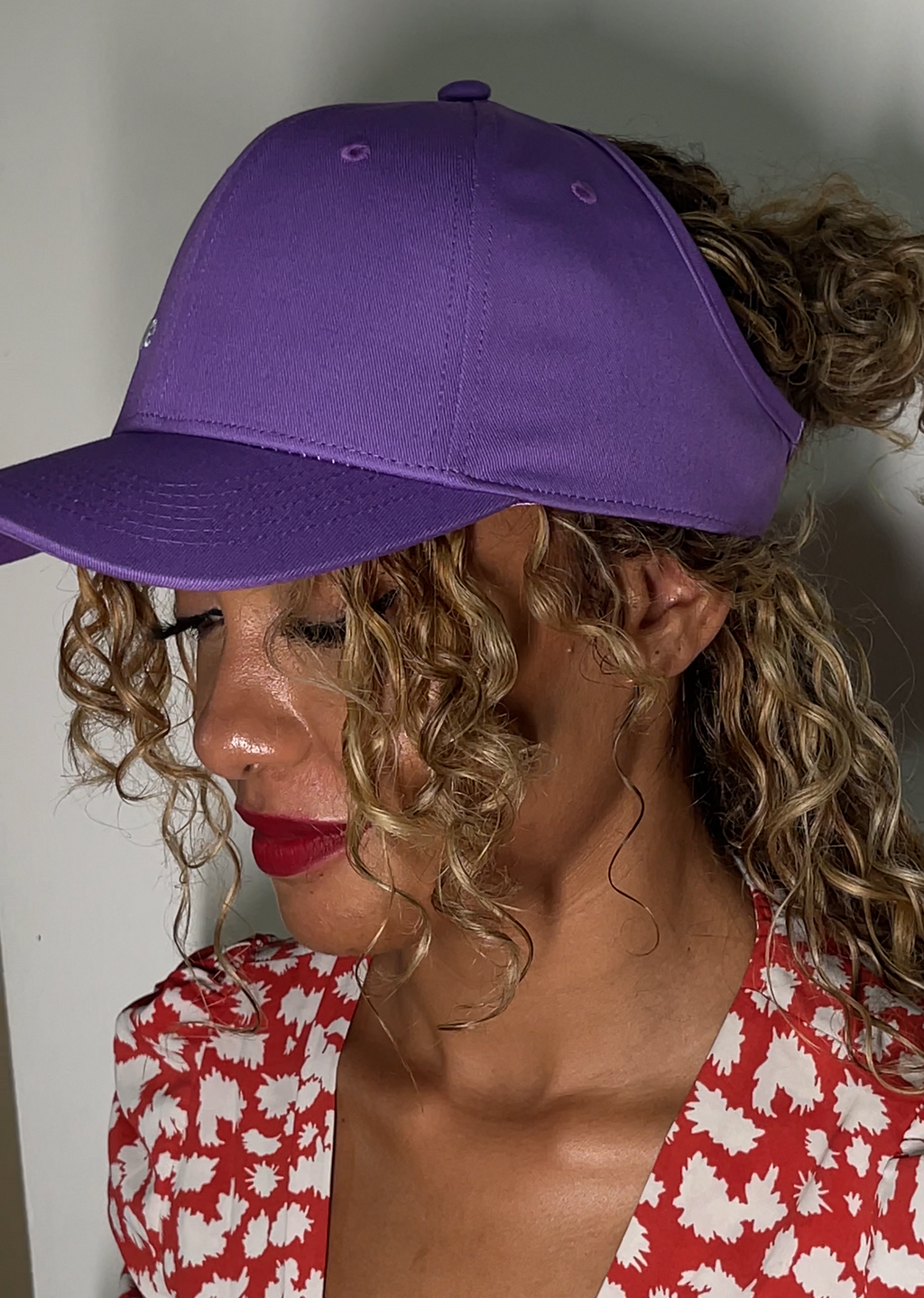 AMÉTHYSTE Curly cap coton