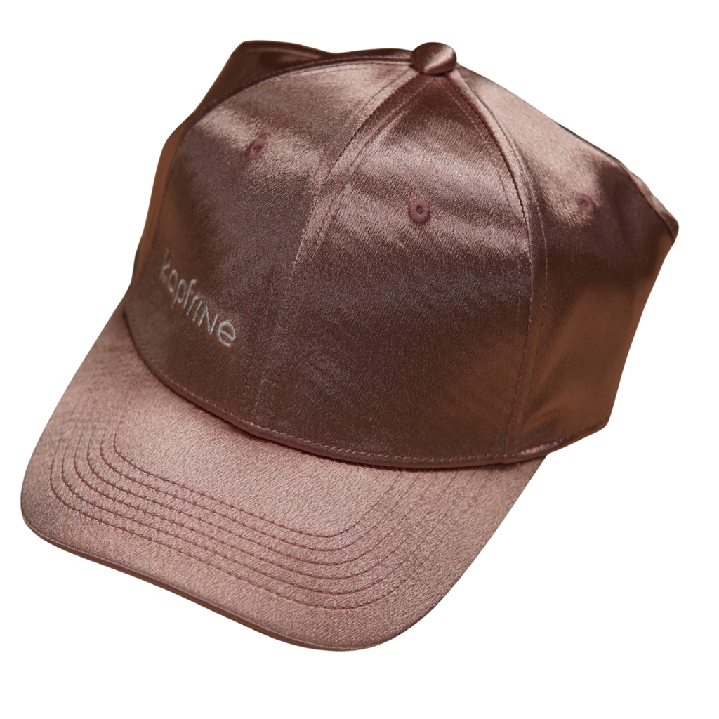 BRIDGETTE Curly cap satiné
