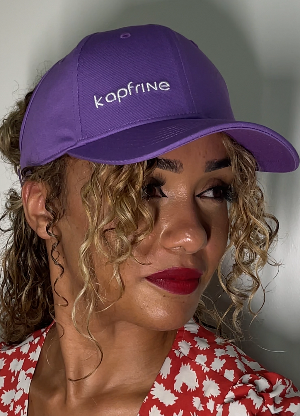 AMÉTHYSTE Curly cap coton
