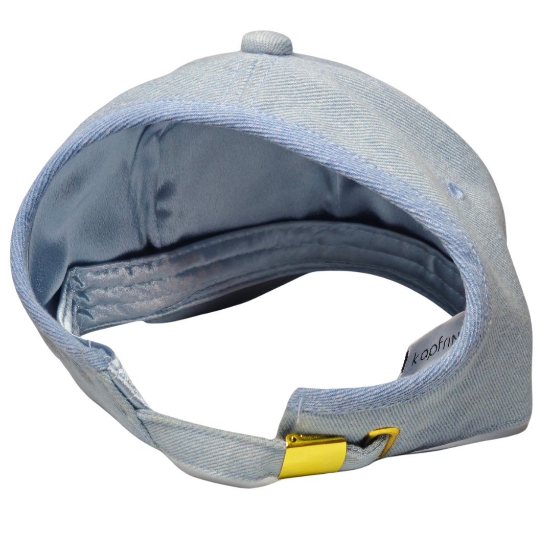 BLUE JEAN Clair Curly cap coton