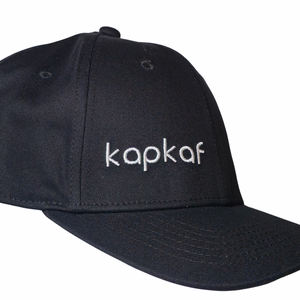 KAPKAF Curly Cap coton NOIR