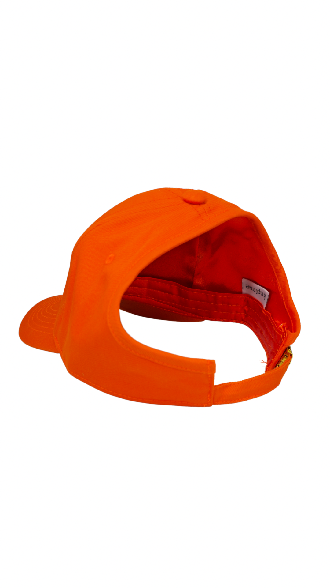 ORANGE Curly cap coton