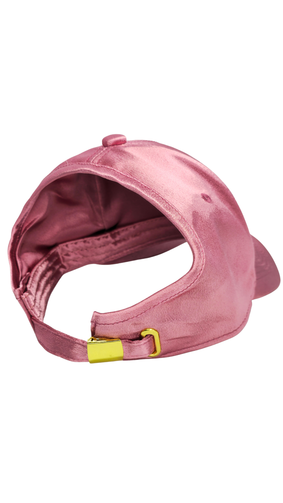 ROSE GOLD Curly cap satiné enfant